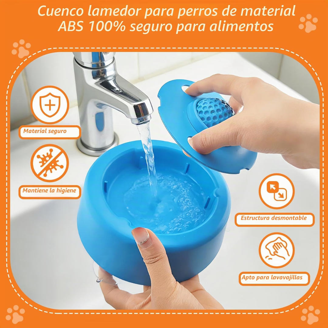 Cuenco Lamedor Antideslizante