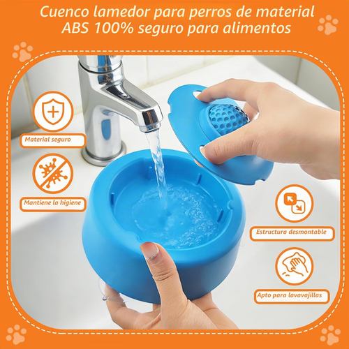 Cuenco Lamedor Antideslizante